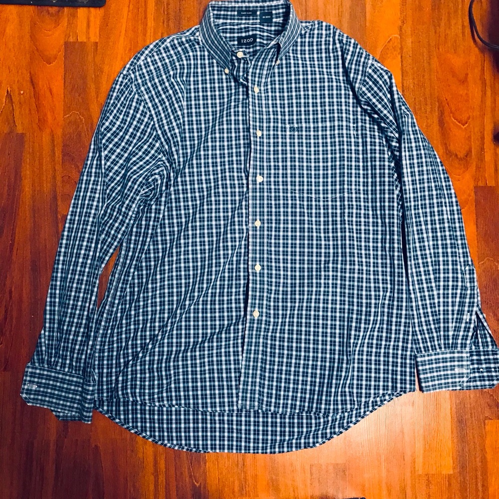 Izod men’s easy care large dress shirt